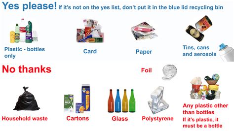 what can't go into recycling